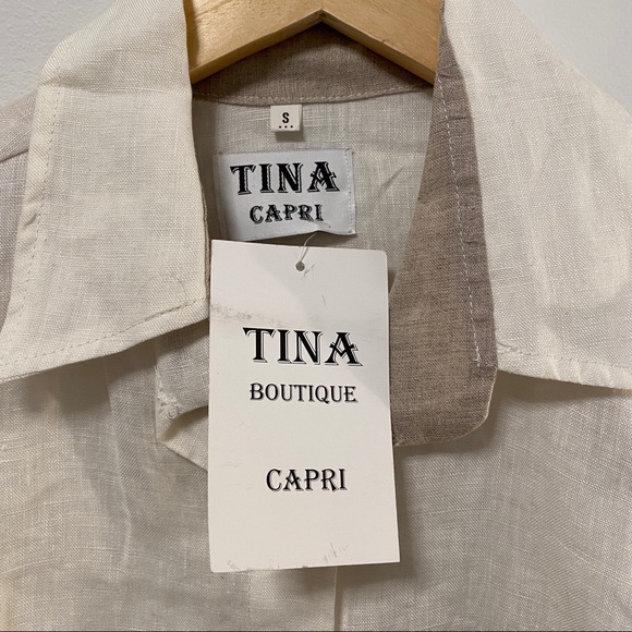 Cute Button Up with 3/4 sleeve - Picture 4 of 5